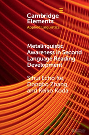 Metalinguistic Awareness In Second Lang
