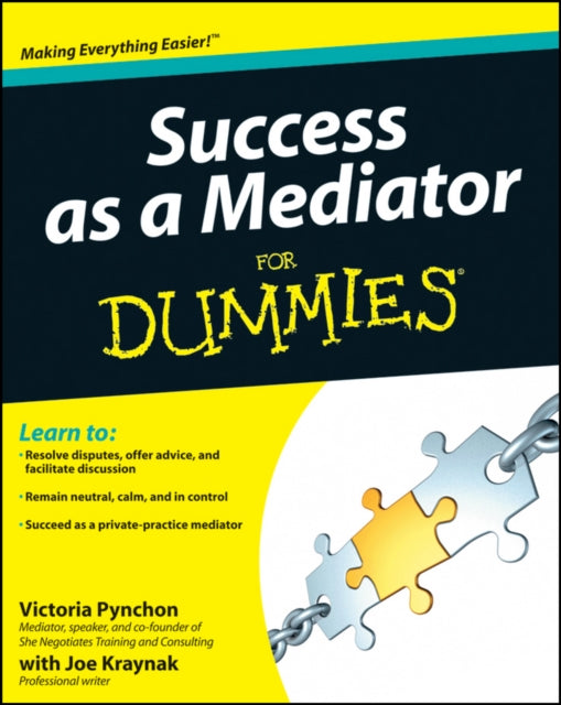 Success As A Mediator For Dummies By Pynchon, Victoria