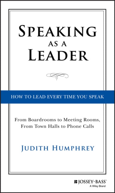 Speaking As A Leader