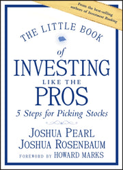 Little Book Of Professional Investing By Rosenbaum, Joshua