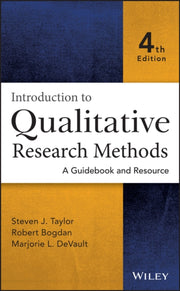 Introduction To Qualitative Research Met By Taylor, Steven J.