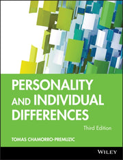 Personality & Individual Differences 3rd By Chamorro-premuzic, T