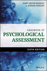Handbook Of Psychological Assessment By Groth-marnat, Gary
