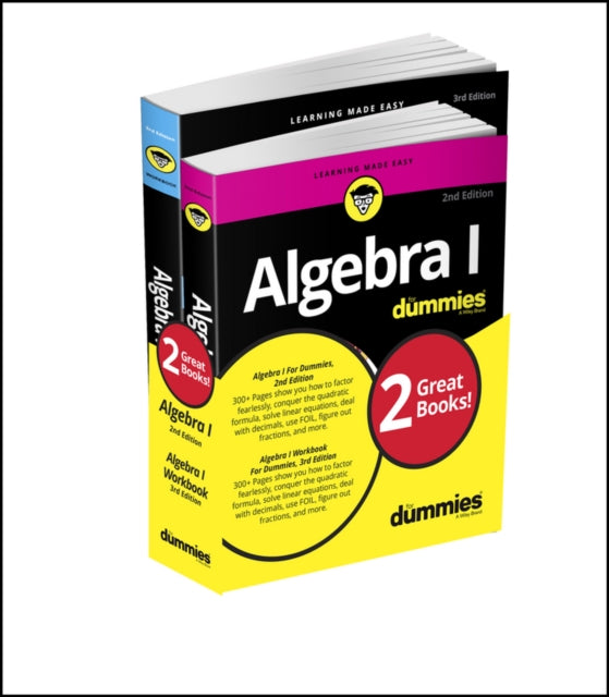 Algebra I Workbook For Dummies With Alg