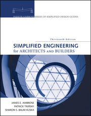 Simplified Engineering For Architects A