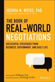 Book Of Real World Negotiations By Weiss, Joshua N