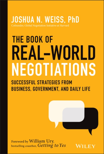 Book Of Real World Negotiations By Weiss, Joshua N