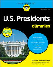 Us Presidents For Dummies 2nd Edition Wi By Stadelmann