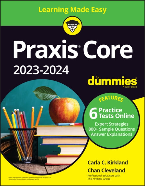 Praxis Core 2023 2024 For Dummies