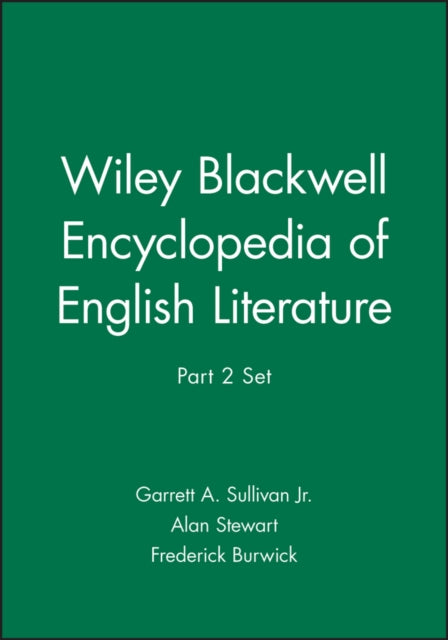 Wiley Blackwell Encyclopedia Of English By Sullivan,g.