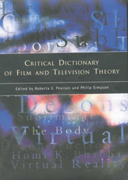 Crit Dict Film Televis Theory