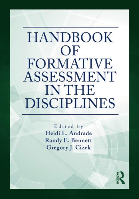 Handbook Of Formative Assessment In The By Andrade, Heidi