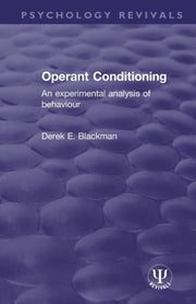Operant Conditioning: An Experimental An