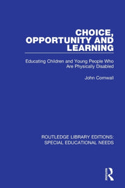 Choice Opportunity & Learning