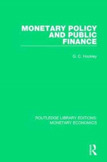 Monetary Policy & Public Finance