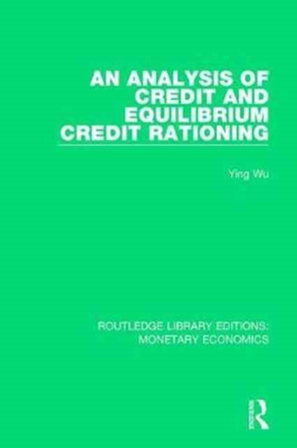 Analysis Of Credit & Equilibrium Credit
