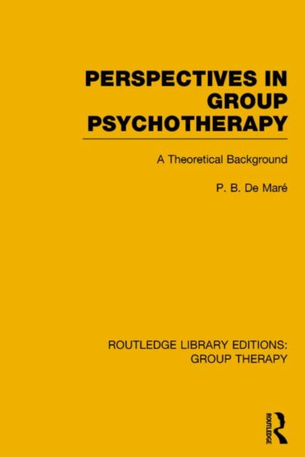 Perspectives In Group Psychotherapy Rle