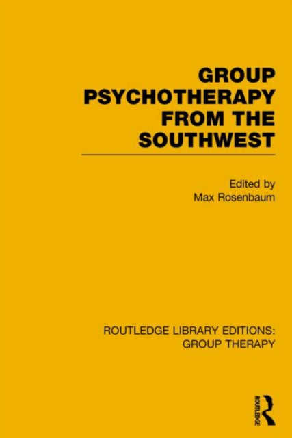 Group Psychotherapy From The Southwest R