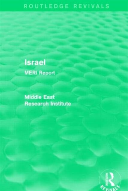 Israel Routledge Revival