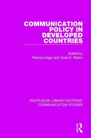 Communication Policy In Developed Countr