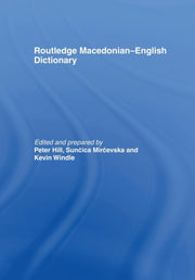 The Routledge Macedonian-english Diction