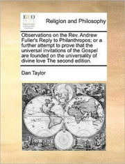 Observations On The Rev. Andrew Fuller's