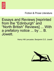 Essays And Reviews [reprinted From The "