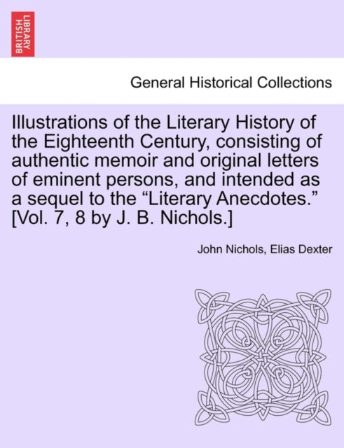 Illustrations Of The Literary History Of