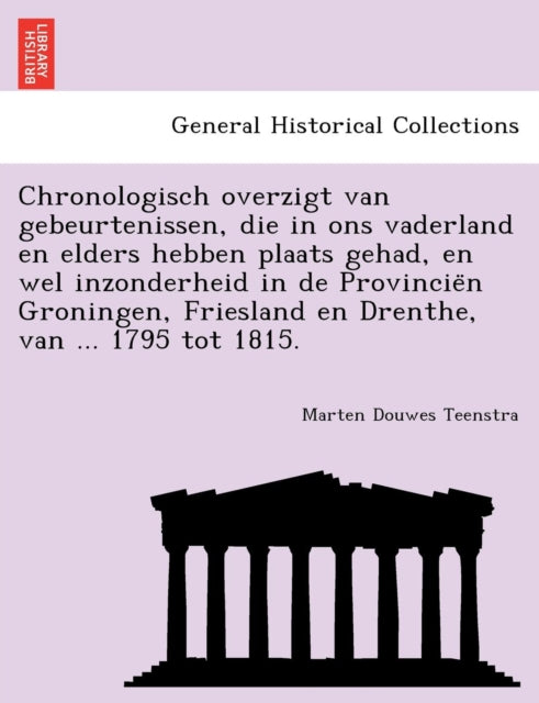 Chronologisch Overzigt Van Gebeurtenisse