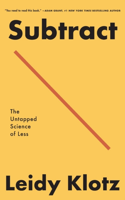 Subtract By Leidy Klotz