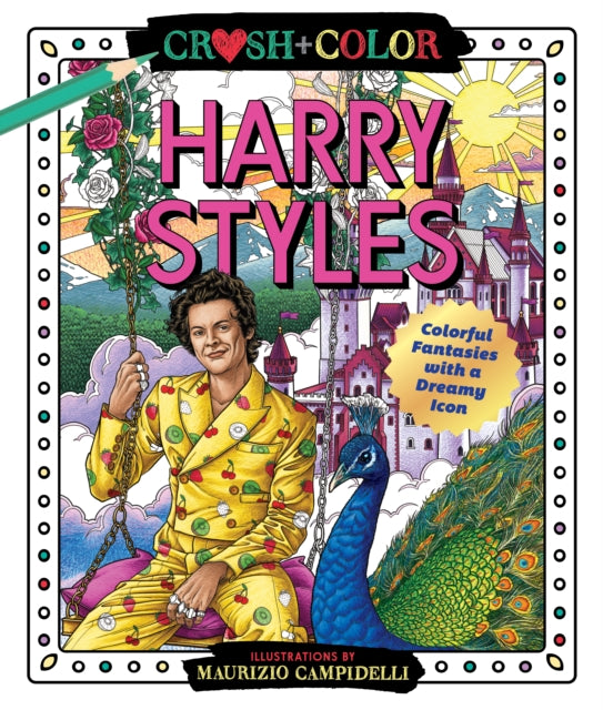 Crush & Color Harry Styles By Maurizio Campidelli