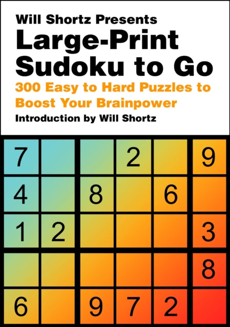 Will Shortz Largeprint Sudoku