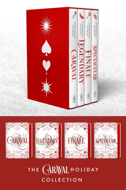 Caraval Holiday Box Set X 4 Hbs By Garber, Stephanie