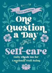 One Question A Day For Selfcare Floral