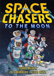 Space Chasers To The Moon