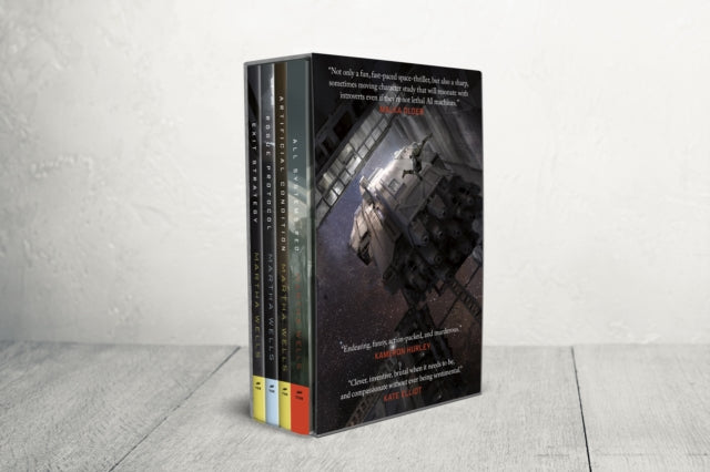 Murderbot Diaries Box Set 4 Hbs By Wells, Martha