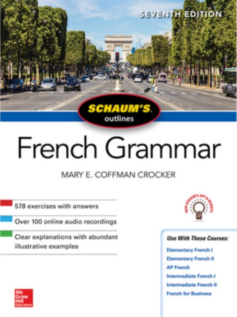 Schaums Outline Of French Grammar Sevent By Crocker