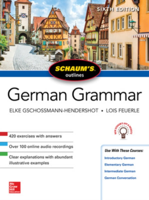 Schaums Outline Of German Grammar Sixth By Gschossmann