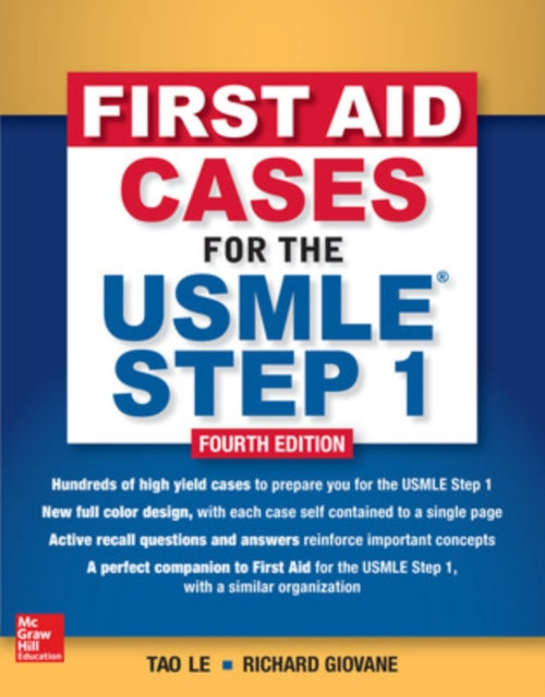 First Aid Cases For The Usmle Step 1 4e