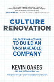 Culture Renovation 18 Actions To Success