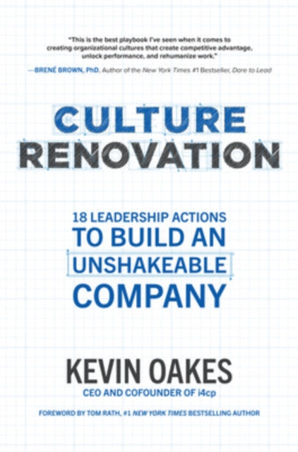 Culture Renovation 18 Actions To Success