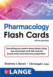 Lange Pharmacology Flash Cards Fifth Edi