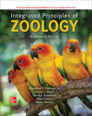 Ise Integrated Principles Of Zoology By Hickman Cleveland