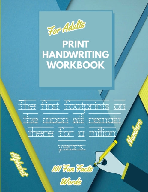 Print Handwriting Workbook For Adults: I By Press, Penciol