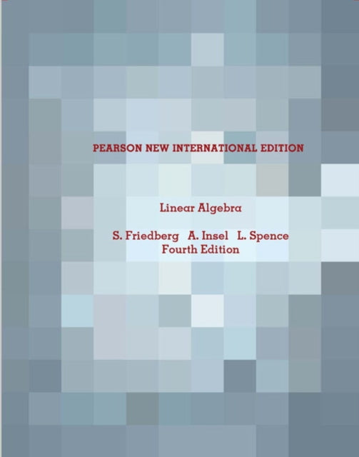 Linear Algebra Pearson New Internation