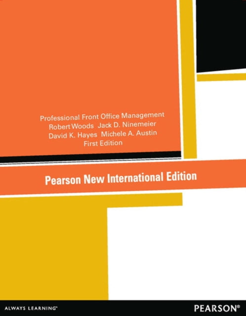 Professional Front Office Management Pni By Woods, Robert