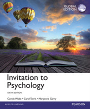 Invitation To Psychology Global Editio