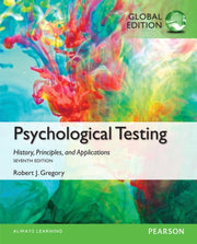 Psychological Testing History Principles
