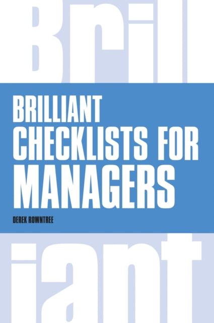 Brilliant Checklists For Managers