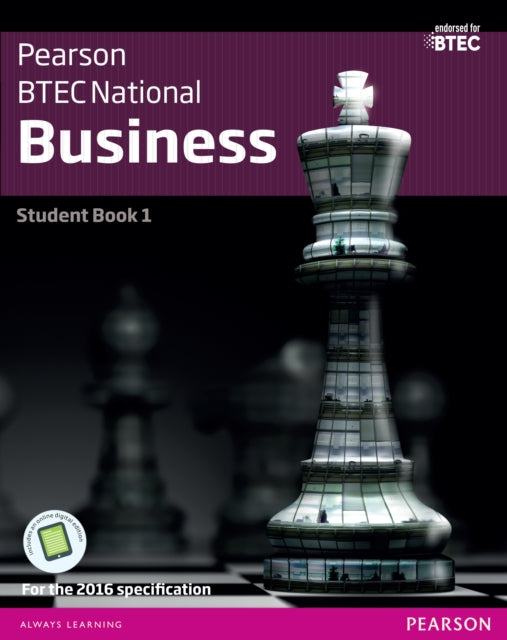 Btec Nationals Business Student Book 1 A
